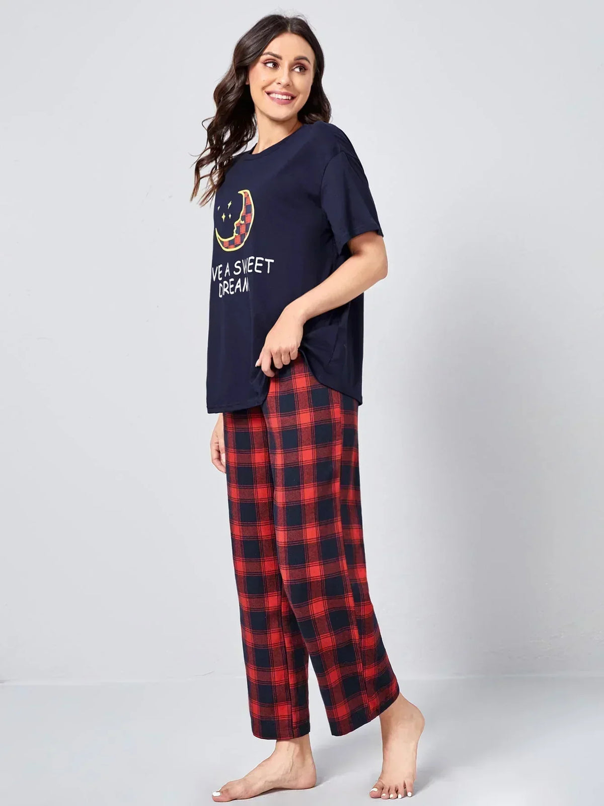 Have A Sweet Dreams Printed Night Suit - Anika Fashions