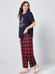 Have A Sweet Dreams Printed Night Suit - Anika Fashions