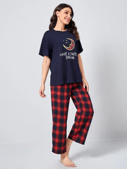 Have A Sweet Dreams Printed Night Suit - Anika Fashions
