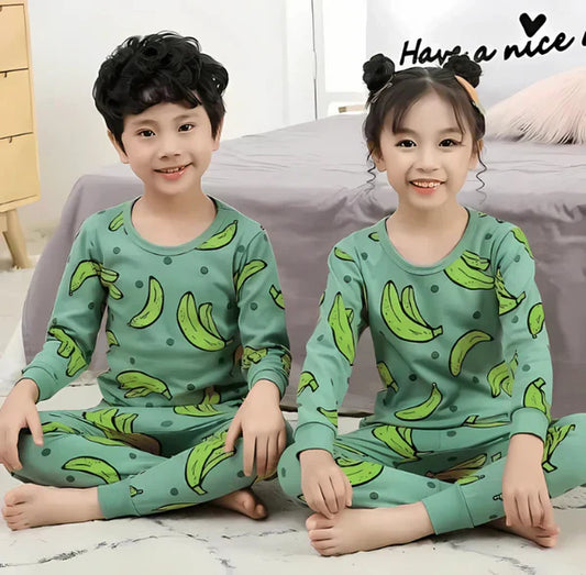 Banana Printed Kids Wear (Each) - Anika Fashions