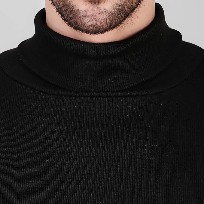 Black High Neck For Mens