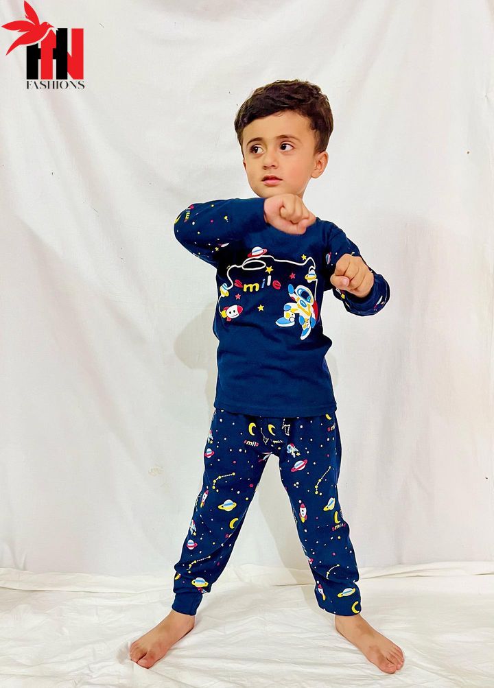 Blue Spaceship Kids wear (Each)