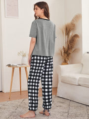 Give Me Coffee Now Printed Night Suit - Anika Fashions