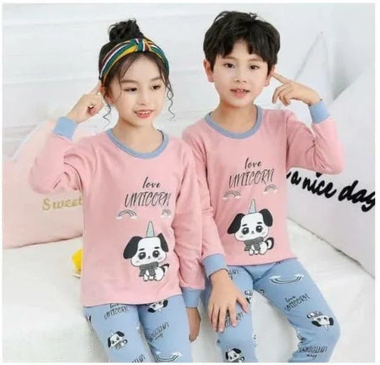 Love Unicorn Printed Kids Wear (Each) - Anika Fashions
