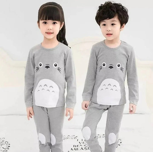 Grey Penguin Printed Kids Wear (Each) - Anika Fashions