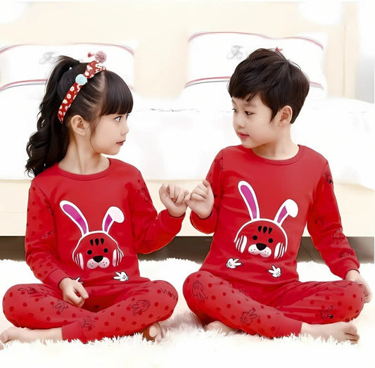 Red Rabbit Printed Kids Wear (Each) - Anika Fashions
