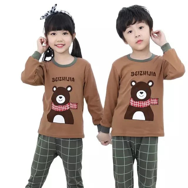 Cute Panda Printed Kids Wear (Each) - Anika Fashions