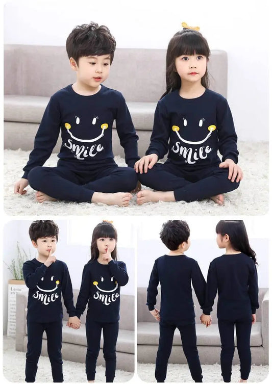 Smiley Navy Blue Kids Wear (Each) - Anika Fashions